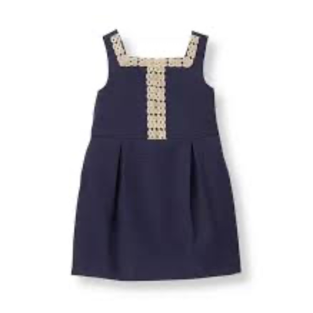Janie and Jack Jacquard embroidered dress